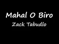 Mahal O Biro - Zack Tabudlo (Karaoke / Minus One / Instrumental)
