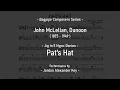 John McLellan of Dunoon (1875-1949) - Jig in E Hypo-Dorian, "Pats' Hat" (perf. Jordan A. Key)