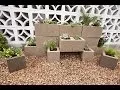 How to Build a Cinder Block Garden Wall with Justin Kasulka Miracle-Gro Garden Series