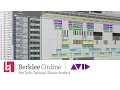 Berklee Online Avid Present Pro Tools Tutorial Elastic 2