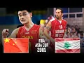 China v Lebanon Classic Full Games - FIBA AsiaCup 2005