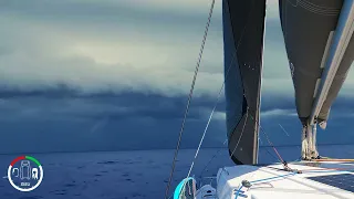 #188 BAM in a STORM before you know it HAPPENS so QUICK | Sailing Sisu Leopard 45 Catamaran