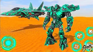 Green Starscream Transformers: Jet Robot City Battle 2026 Part 2 - Android Gameplay