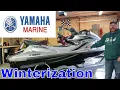 Yamaha Waverunner Winterization FX 1100