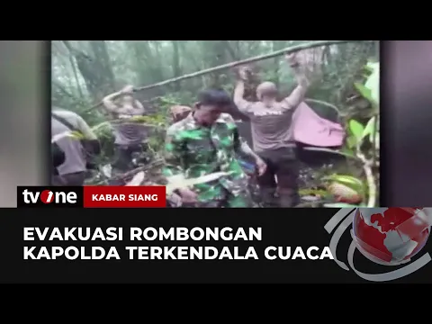 Upaya Penyelamatan Rombongan Kapolda Jambi, Wakapolda dan Tim Medis Menuju Lokasi