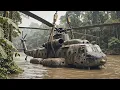 Abandoned in a Jungle River for Decades The Forgotten Helicopter s Impossible Restoration