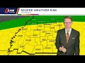 Matt s Monday Afternoon Forecast - Storms possible Tuesday Likely Wednesday