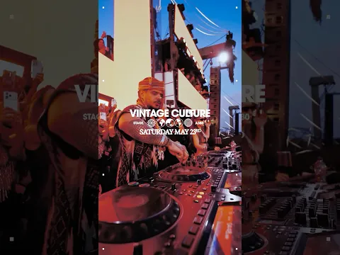 You’ll be cruising at 30000 feet above ground with @vintageculture, on A380 Stage. Catch you there!