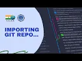 Import Git Repository