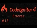 Curso CodeIgniter 4 - Errores