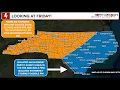 ACTIVE WEATHER RETURNS BUT NOT A WASHOUT ANY DAY THE NEXT FEW ACROSS NC