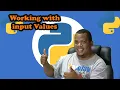 Python Part 7 Have the user input value