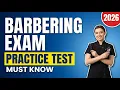 Milady Chapter 11 Barbering Exam Hair Scalp Treatment Quiz State Board Prep