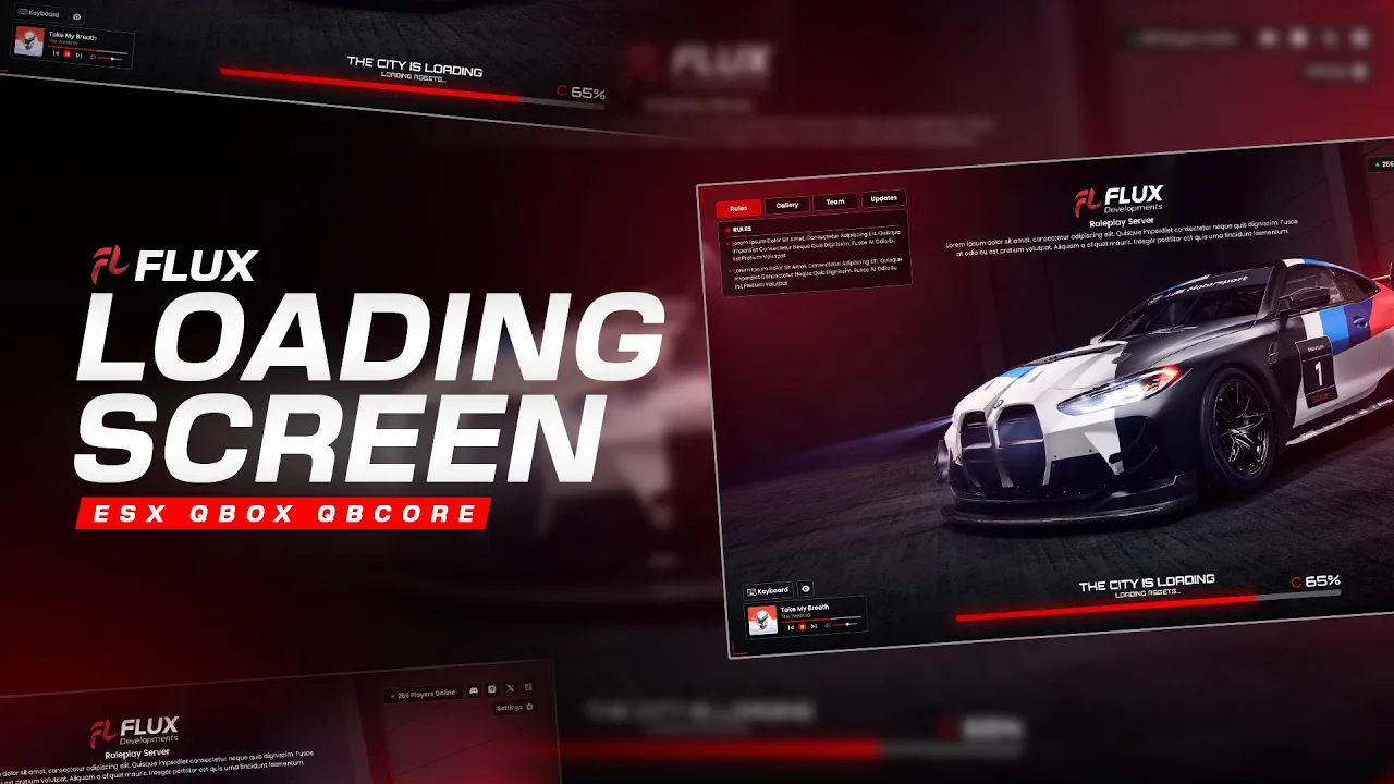 Flux - Loading Screen