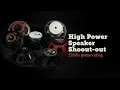 EVM 12L Eminence and Celestion high power speaker shootout