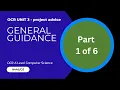 1 OCR A Level - Unit 3