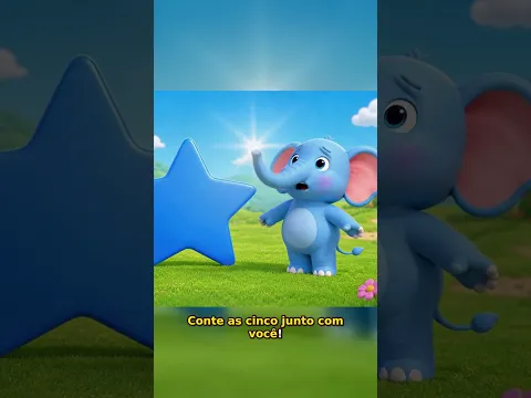 ESTRELA AZUL | Aprenda formas e cores #Shorts
