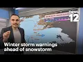 What to know about this weekend s big snowstorm - forecast timeline possible totals News 12