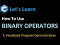 Chapter17-Part2 BINARY OPERATOR OVERLOADING with C Program Implementation