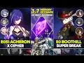 E0S1 Acheron x Cipher \u0026 E0 Boothill Super Break | Memory of Chaos 12 | Honkai Star Rail 3.7
