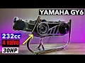 232cc Engine Build GY6 4 valve Yamaha Hybrid - 30 HP