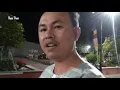 Visit Quan Am Buddha Dai - Nam Hai's mother at night - Bac Lieu