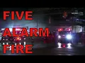 5-Alarm Hospital Fire - Northwell Health Building under Construction Manhasset NY 2 17 22