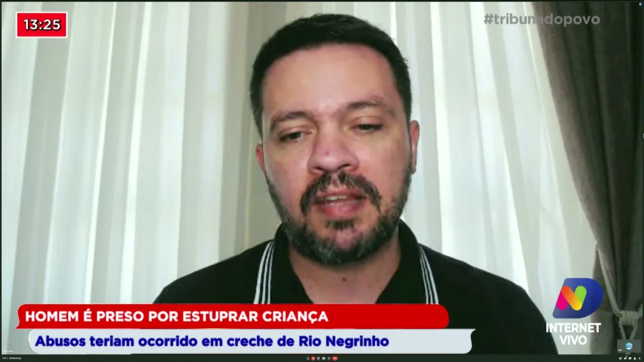 Homem é preso por estuprar criança, abusos teriam ocorrido em creche de Rio Negrinho