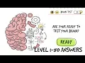 Brain Test Tricky Puzzles Level 1-80 Answers Walkthrough