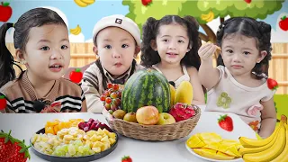 Baby Lakeisha Trying Every FRUITS with Cousins