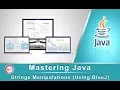Mastering Java String Manipulation Using BlueJ
