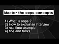 Master OOPs Concepts for Interviews Real-Time Examples Explained Simply