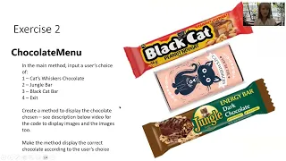 How to code a Menu in Java