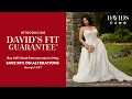 Introducing David s Fit Guarantee