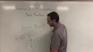 Section 2 3 - Function Notation