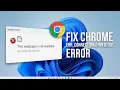 Fix Google Chrome s ERR - CONNECTION