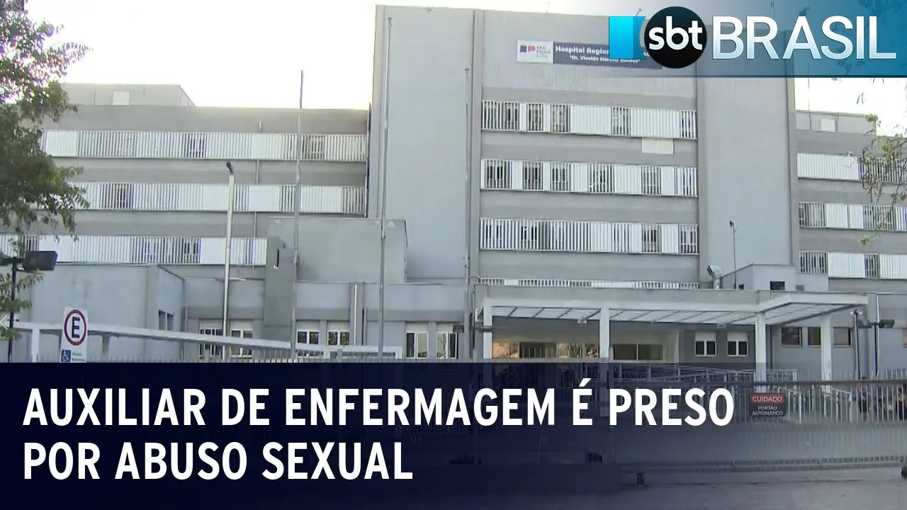 Auxiliar de enfermagem é preso por abuso sexual em hospital de Osasco (SP) | SBT Brasil (12/09/23)