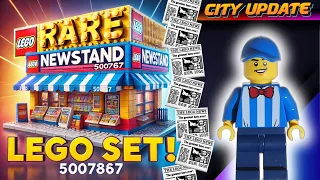 Montaggio del Rare Set LEGO Newsstand 5007867 | Un Set da Collezione!