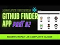 GitHub Finder App Part 02 Modern React js Bootcamp For Beginners