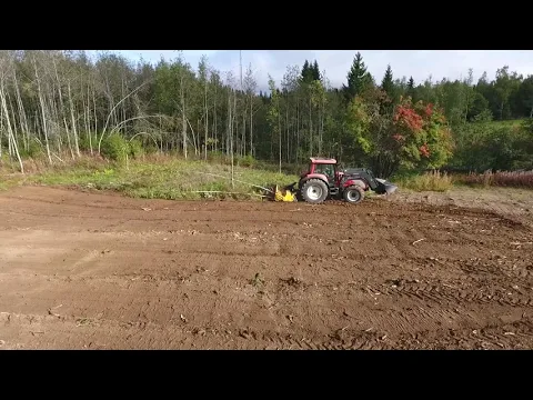 Forest to Farm clearing MeriCrusher MJS-241 STG PTO-Mulcher and subsoiler