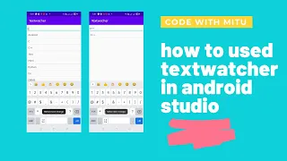 how to used in android studio in android android