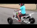 Raptor 125 with stock 150r motor 1st test ride