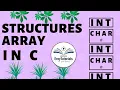 Array of structures - C Programming lecture series