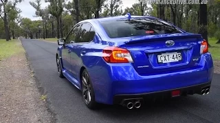 2016 Subaru WRX 0 - engine sound manual vs CVT auto