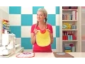How to make a PULLOVER BIB from a placemat or towel - Easy