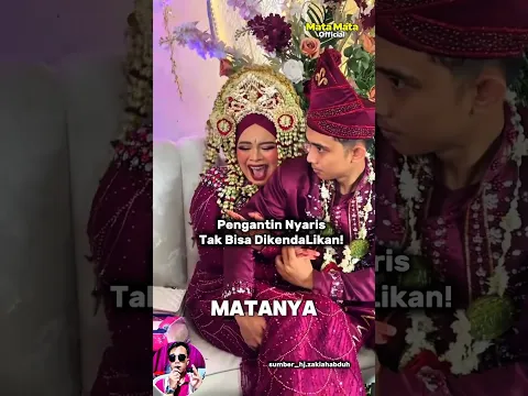 Pengantin Ini Kesurupan Dipelaminan! Nyaris Tak Terkendali #shorts