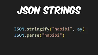 How to Use JSON stringify and JSON parse in JavaScript