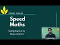 Speed Math Multiplication by Base method