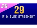 If and Else Statement in Javascript - 29