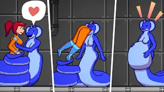 wait the snake woman saw me i m not dinner project glutt v0 8 5 gameplay 12